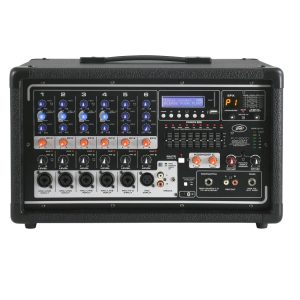 Peavey  PVI  6500  6-Input Channel  400 watt  Powered Mixer Amplifier (3601840)