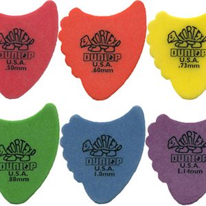 DUNLOP TORTEX FIN PICKS, 0.50