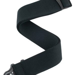 D'ADDARIO AUTO LOCK GUITAR STRAP, NYLON, SKATER BLACK