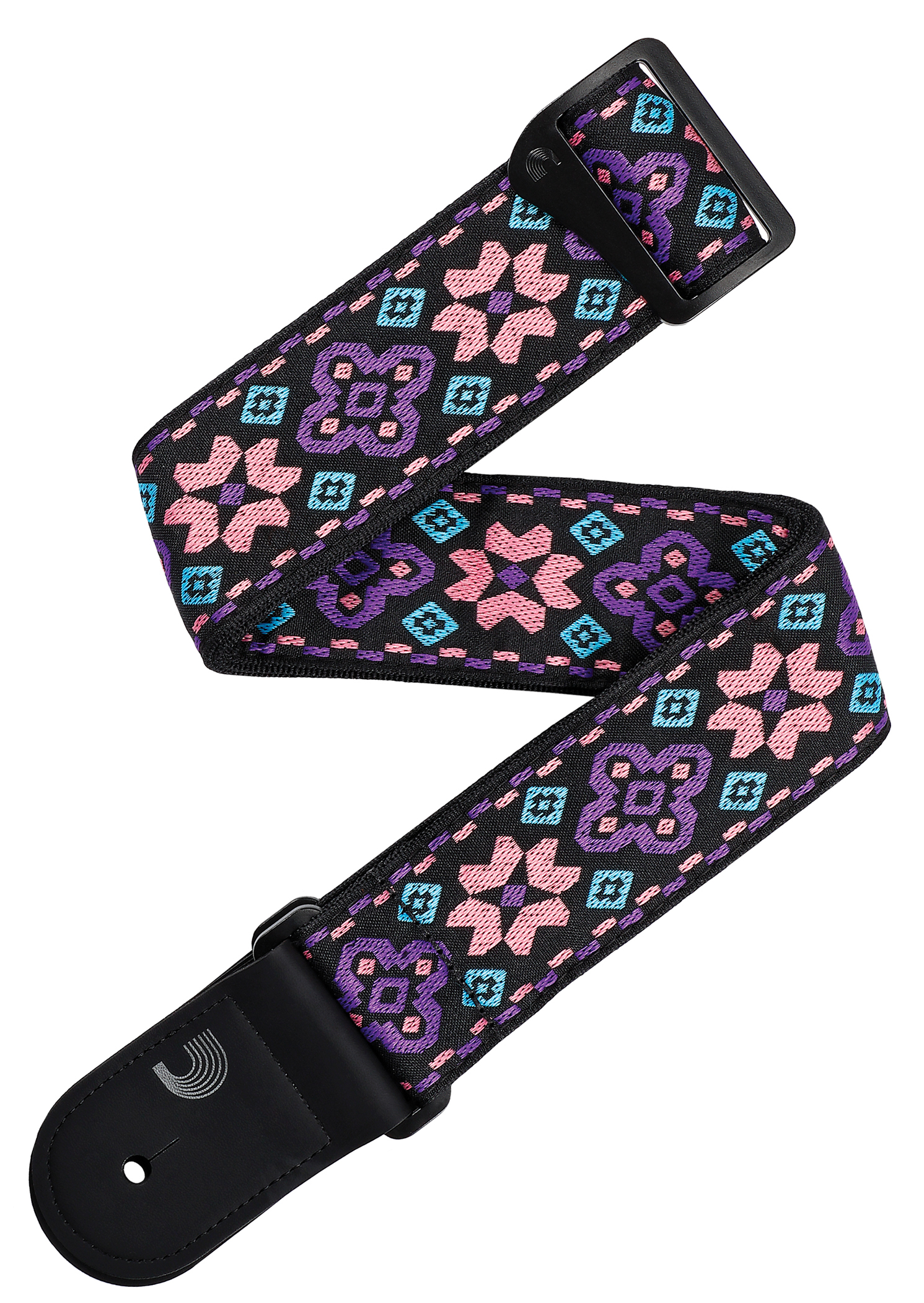 D'ADDARIO ECO COMFORT WOVEN OUTRUN GUITAR STRAP, RETRO