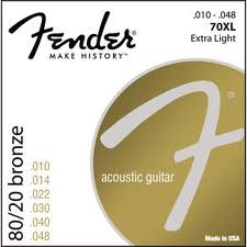 FENDER 80/20 BRONZE BALL-END