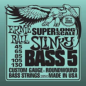 HYBRD SLINKY SUPER LONG SCALE, 5-STRING BASS