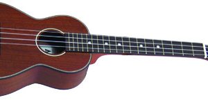 OHANA SUPER CONCERT UKULELE, 19-FRET, SOLID MAHOGANY TOP/BACK/