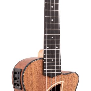 EDDY FINN TRADITIONAL CONCERT UKULELE WITH EQ AND GIG BAG