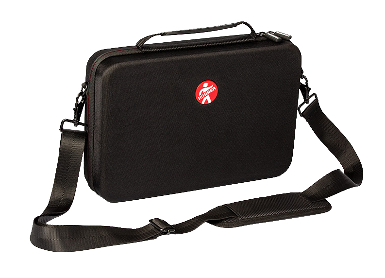 HOHNER FLEXCASE LARGE SIZE HARMONICA CASE, SOFT, ELASTIC STRAPS