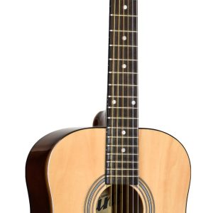 INDIANA RUNT SERIES GUITAR, NATURAL GLOSS FINISH, 3/4 SIZE