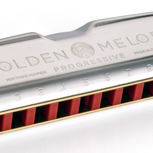 HOHNER GOLDEN MELODY 10 HOLE DIATONIC HARMONICA KEY OF C